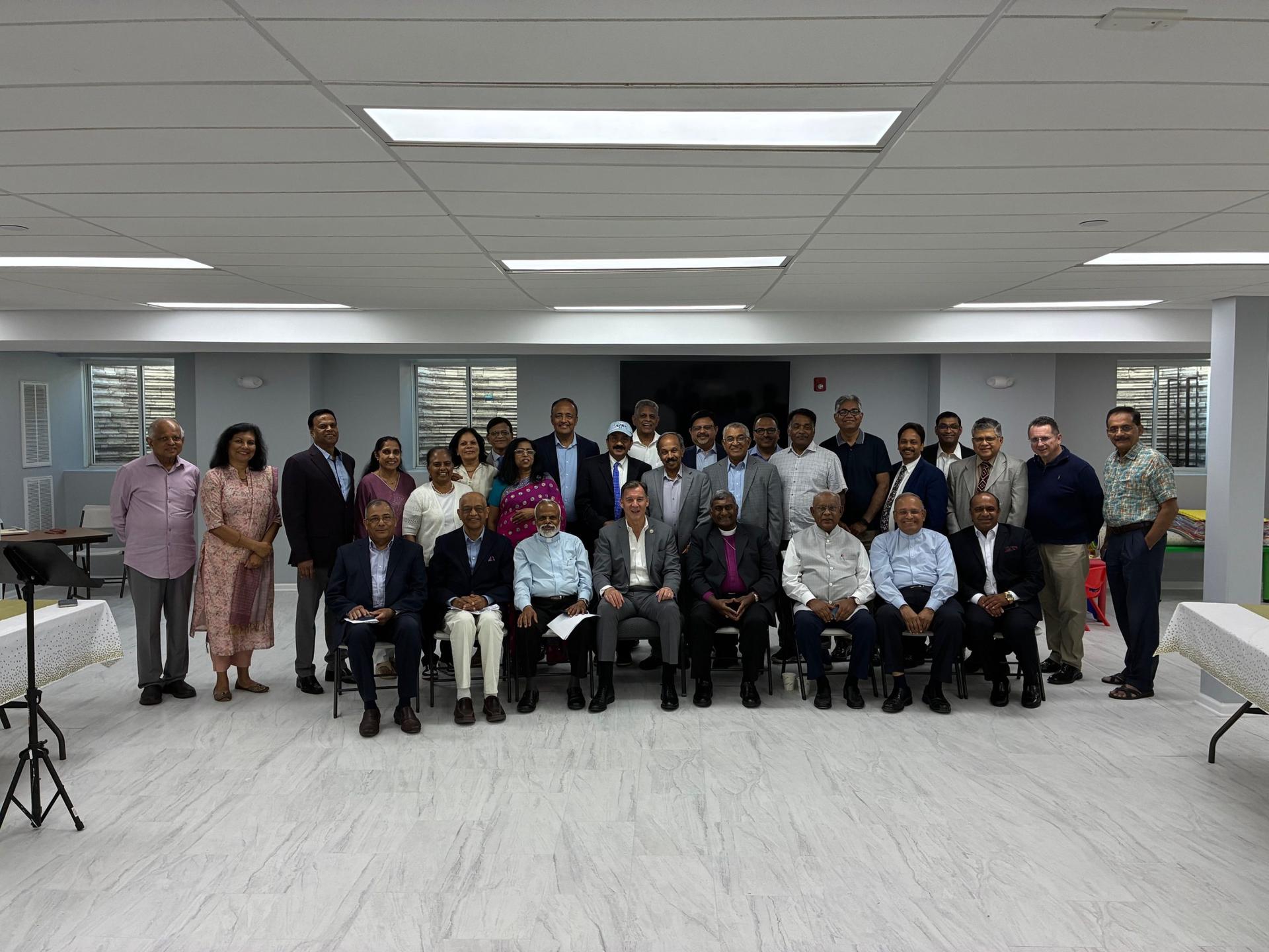 Indian American Christian delegation meets Congressman Tom Suozzi