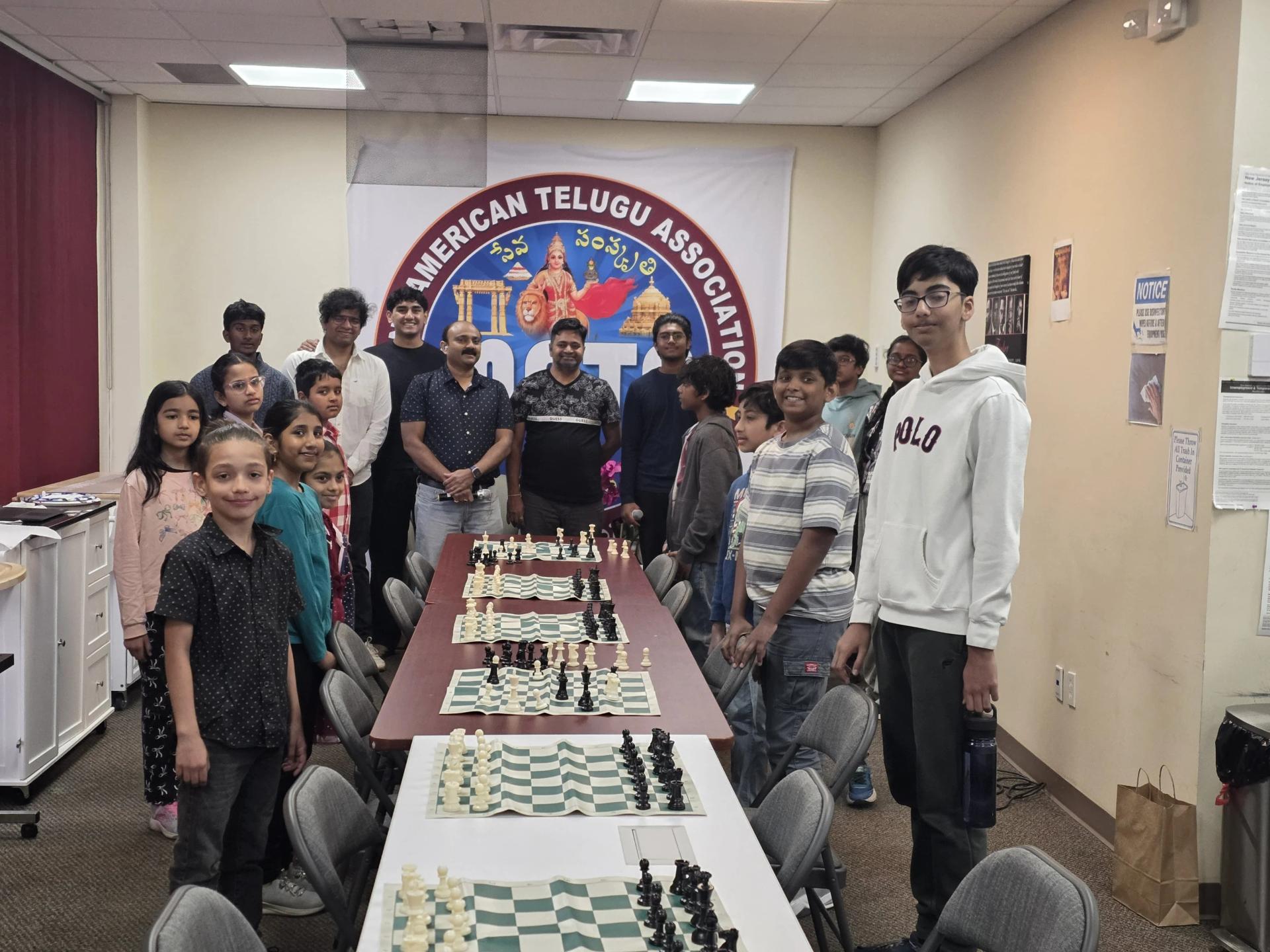 న్యూజెర్సీలో మాటా చెస్ పోటీలు గ్రాండ్ సక్సెస్ 