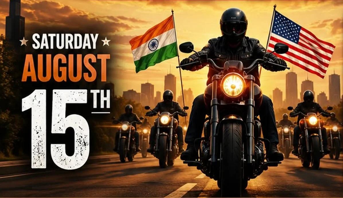 చికాగోలోఆగస్టు 15న ఇండియా హెరిటేజ్ అండ్ ఇండిపెండెన్స్ డే బైకర్స్ పరేడ్
