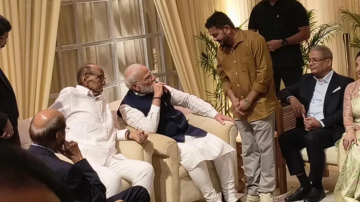 మోదీ, షా, శరద్ పవార్ ఒకే ఫ్రేమ్.. సుప్రియా సూలే కుమార్తె రిసెప్షన్‌లో ఆసక్తికర సీన్!