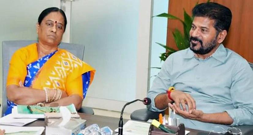 కొండా సురేఖకు రేవంత్ సర్కార్ షాక్.. కేబినెట్ నుంచి తొలగింపునకు గవర్నర్కు సిఫార్సు