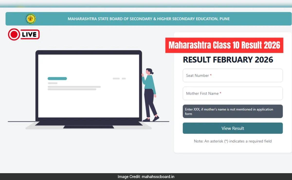 Maharashtra SSC Class 10 Result 2026 LIVE: Direct Link, Marksheet Download, Pass Percentage Details