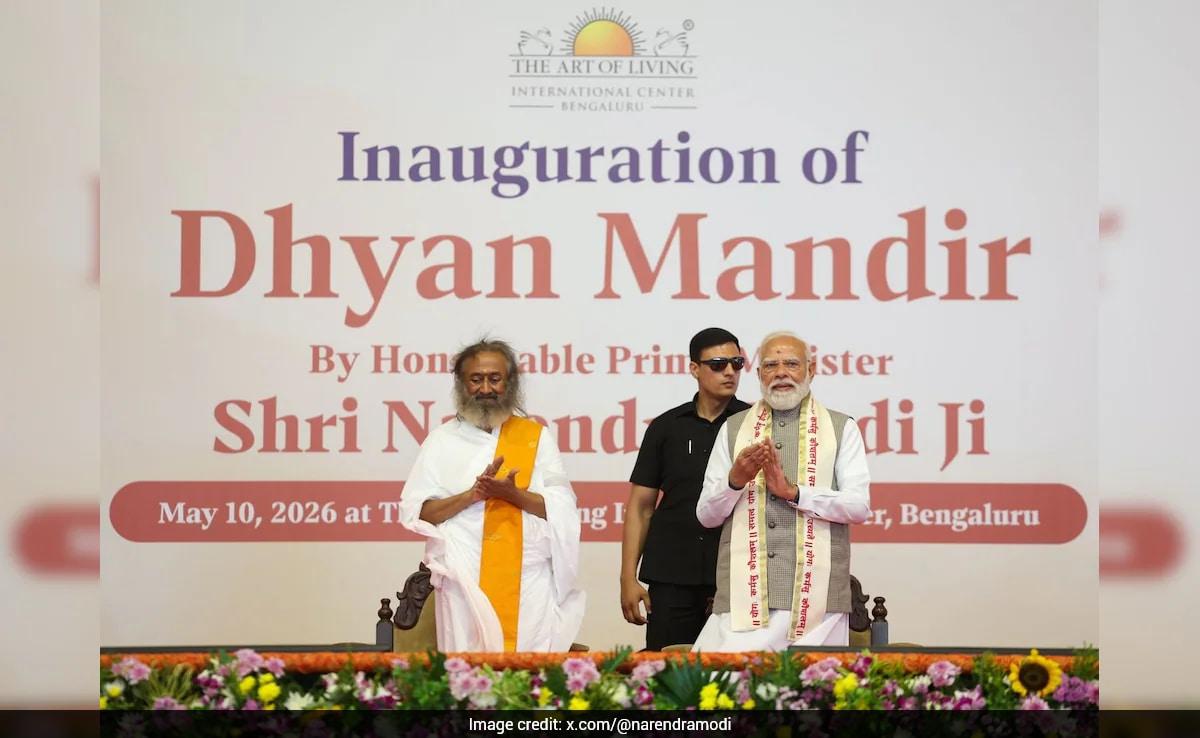 "Society More Powerful Than Government": PM Modi At Art Of Living Event