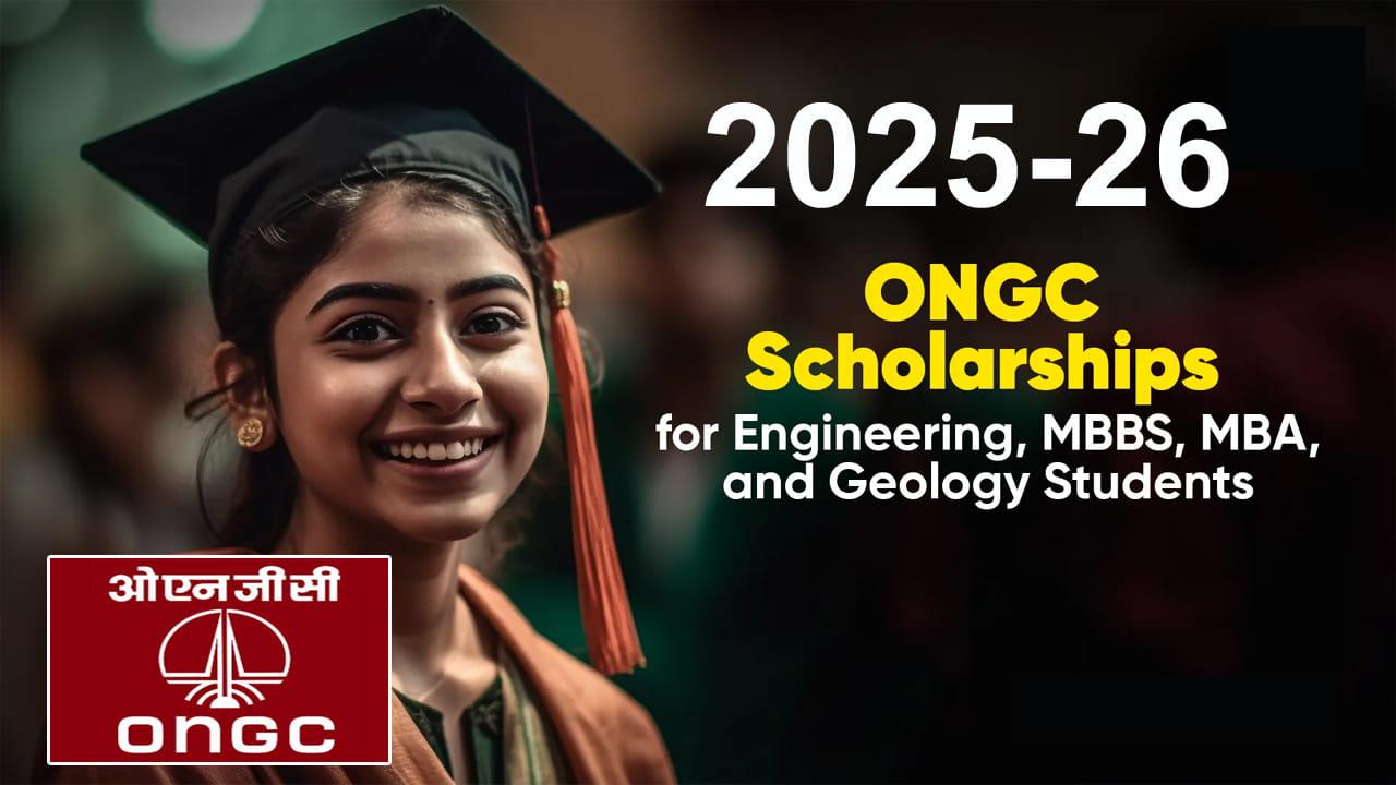 ONGC Scholarship 2026: నిరుపేద విద్యార్ధులకు యేటా రూ.48 వేలు పొందే ఛాన్స్.. ఈ స్కాలర్‌షిప్‌కు వెంటనే దరఖాస్తు చేయండి