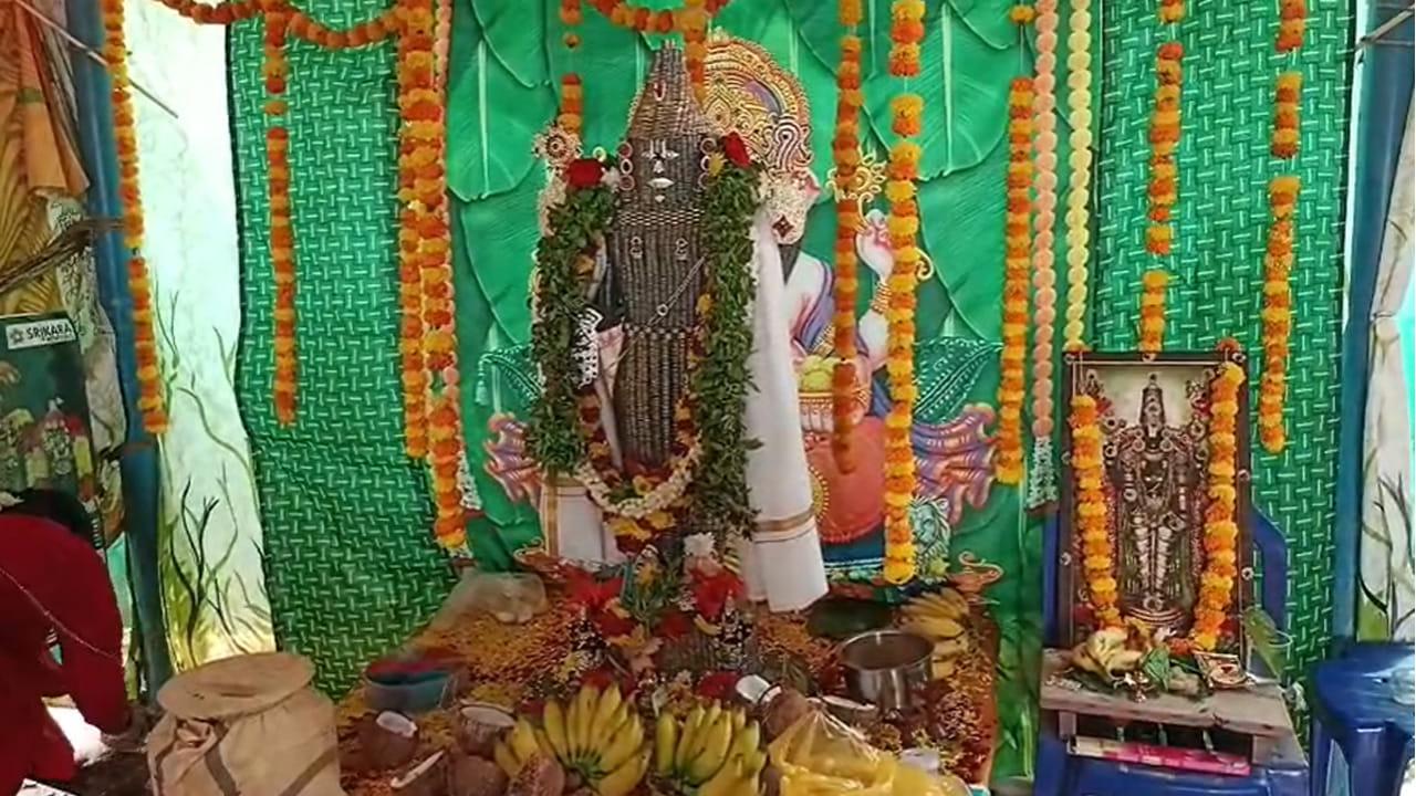 నాణాలతో నారాయణుడు ..చూడటానికీ రెండు కళ్లు చాలవే..