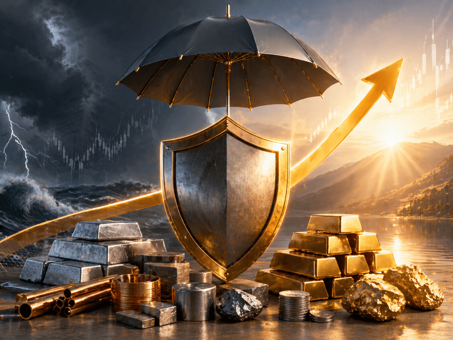 Are metals turning defensive? 5-year returns rival, even beat traditional safe havens