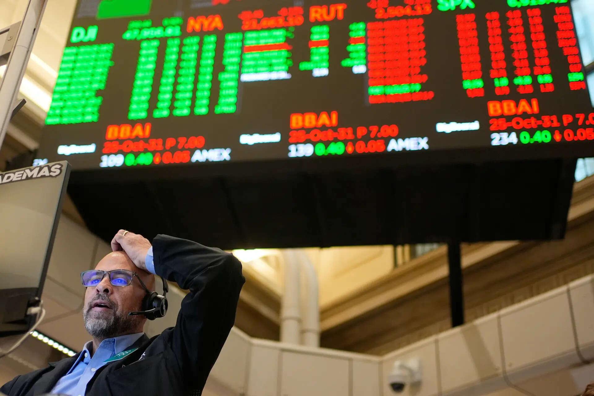 US stocks today: US stocks fall from record high on Middle East worries
