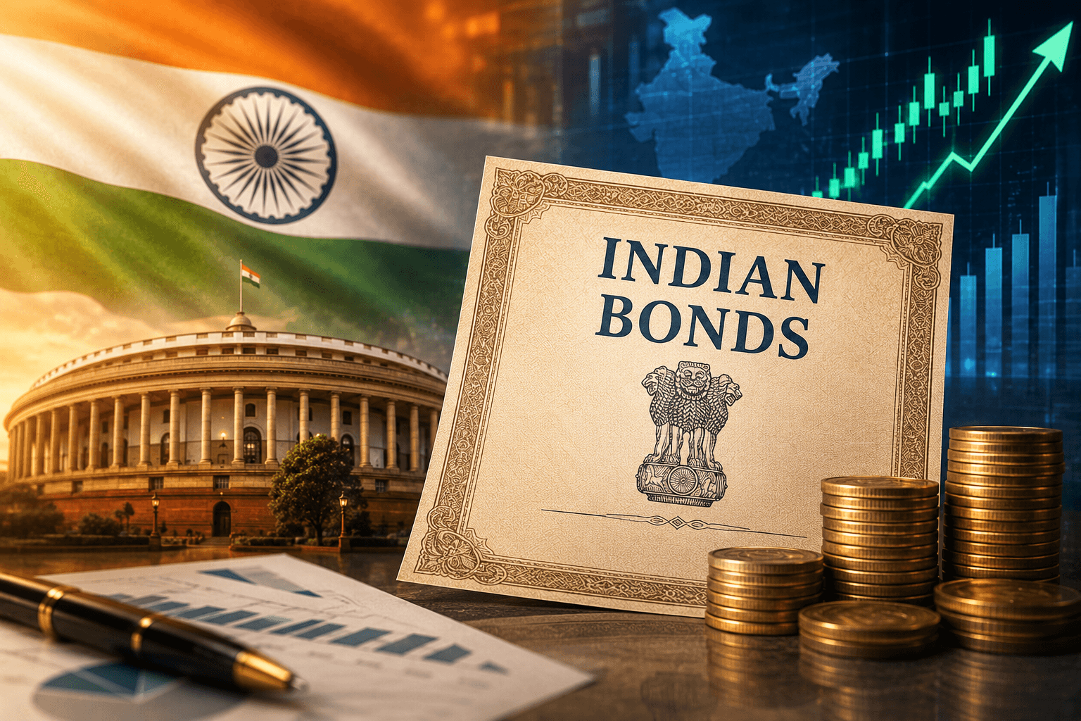 India bonds rise as oil eases on hopes of US-Iran peace deal