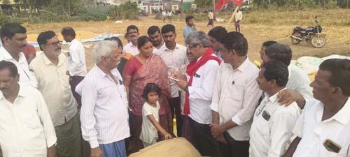 రైతుల పంటను కొనుగోలు చేయలేని చెత్త, దద్దమ్మ, చలనం లేని కాంగ్రెస్ ప్రభుత్వం