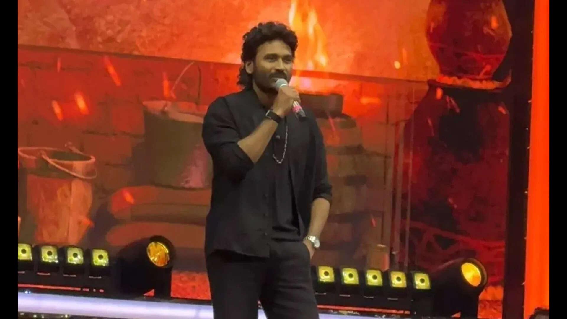 Dhanush turns trolls into inspiration at ‘Kara’ event