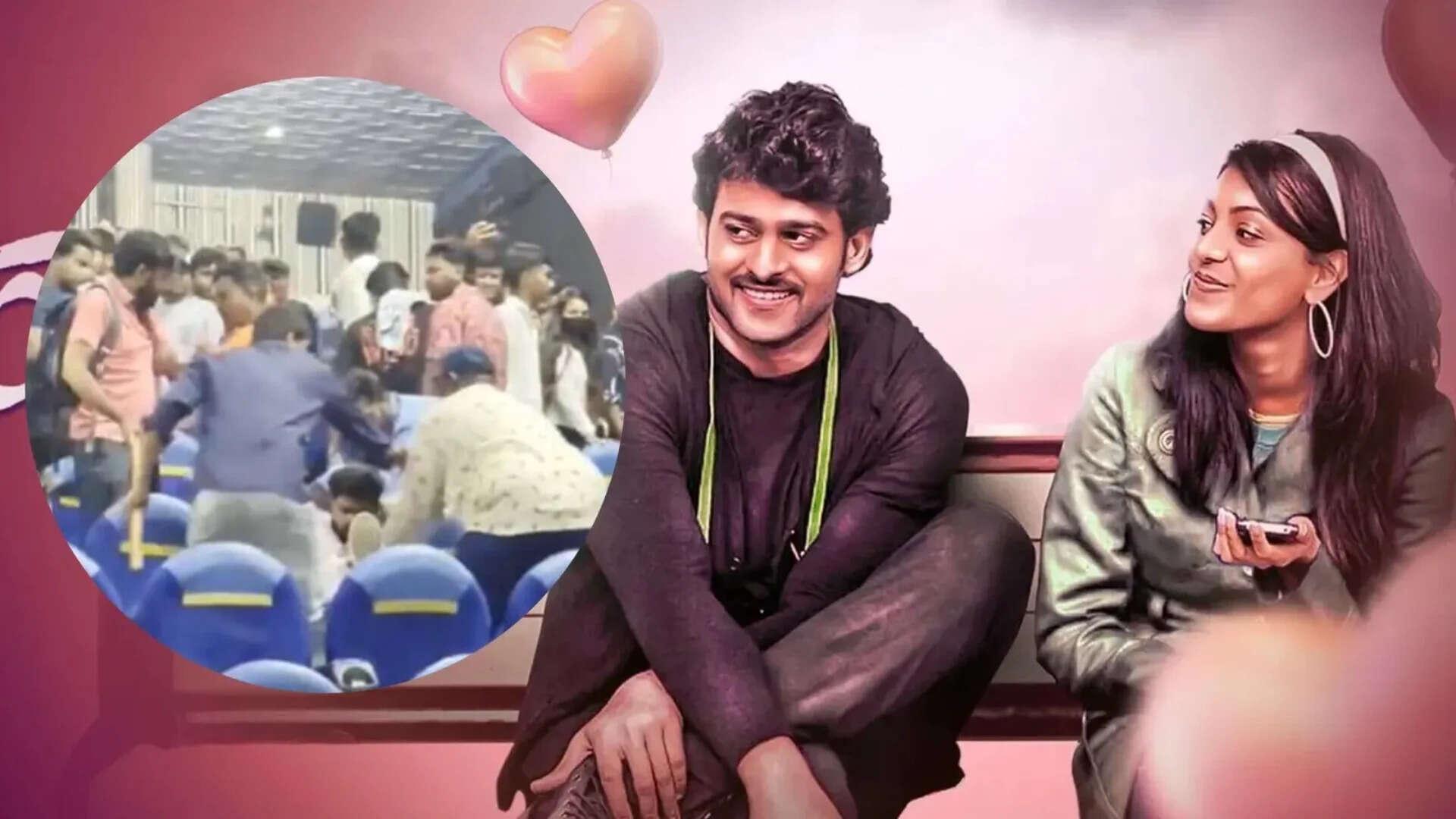 Prabhas fan brutally attacked in a theatre during 'Darling' re-release