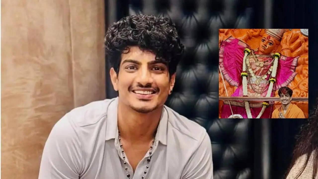 Palash Muchhal’s Temple Visit: Singer-composer seeks blessings