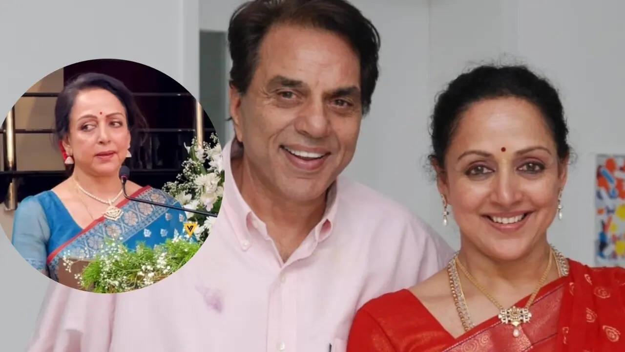 Hema Malini gets emotional as she misses Dharmendra: 'As a friend, father..'
