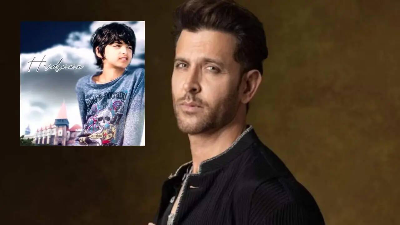 Hrithik Roshan pens emotional poem for son Hridaan’s 18th birthday