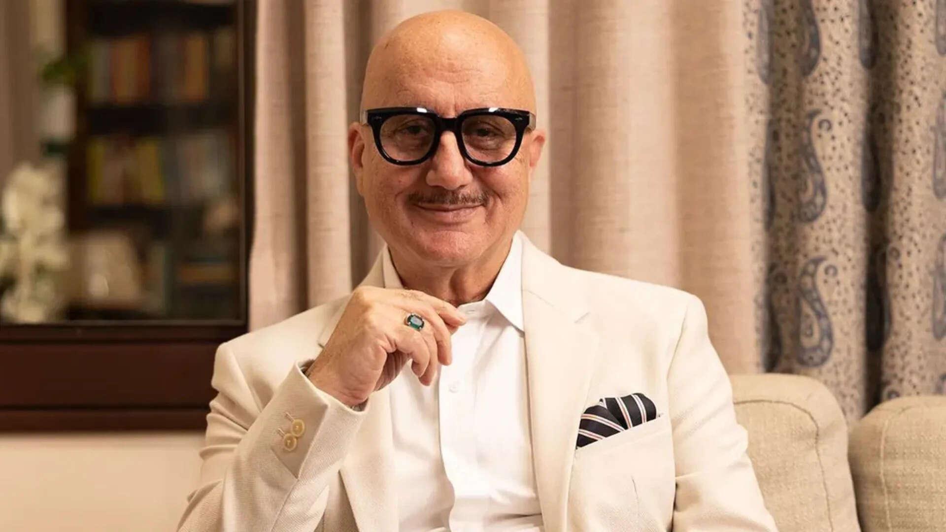 Anupam Kher reflects on his 55-year journey