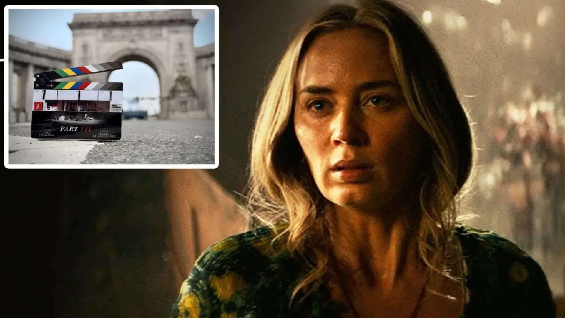 'A Quiet Place Part III' begins production in New York - WATCH