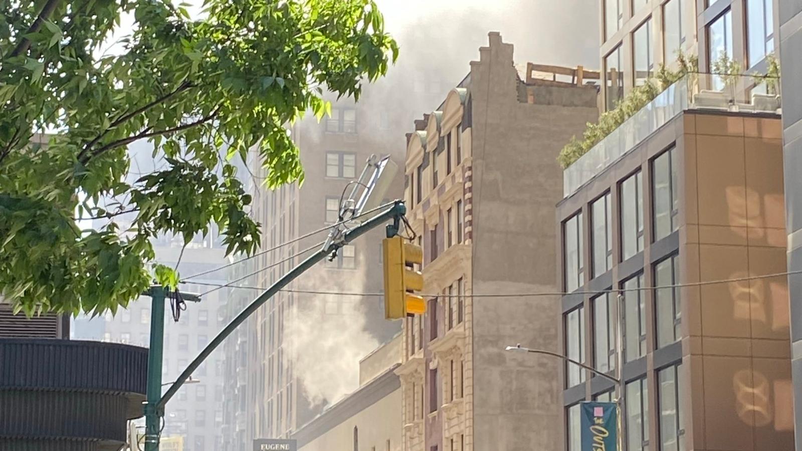 Eugene O’Neill Theatre fire: Video of massive 3-alarm blaze surfaces in NYC, response underway