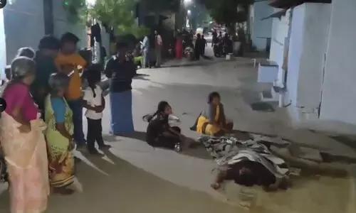 తాడిపత్రిలో పట్టపగలు నడిరోడ్డుపై వైసిపి కార్యకర్త దారుణ హత్య