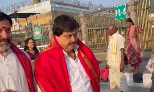 తిరుమల శ్రీవారిని దర్శించుకున్న బిజెపి  రామచందర్ రావు