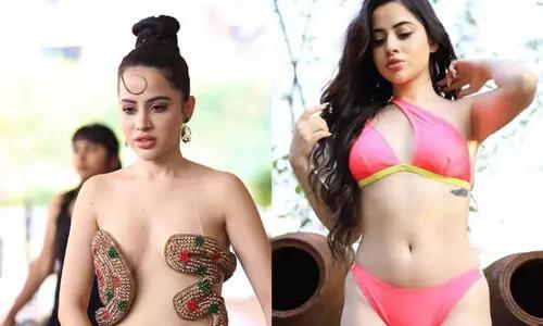 అందాలన్నీ చూపించిన ఉర్పీ జావేద్