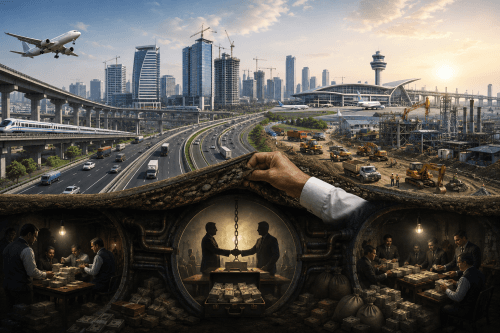 The political economy of vikas: How infrastructure became India’s permanent party funding machine