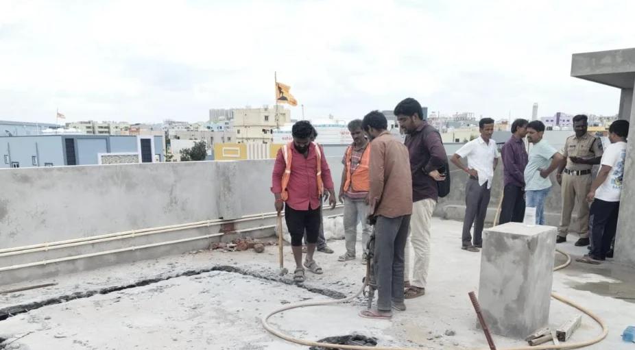 Cyberabad Civic Body Demolishes 25 Unauthorised Buildings in a Day