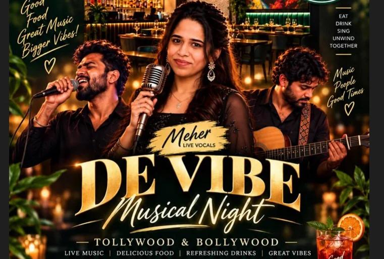 బాలీవుడ్- టాలీవుడ్ లైవ్ మ్యూజికల్ నైట్..!డల్లాస్లో మ్యూజిక్ లవర్స్కు అదిరిపోయే వీకెండ్ ట్రీట్!