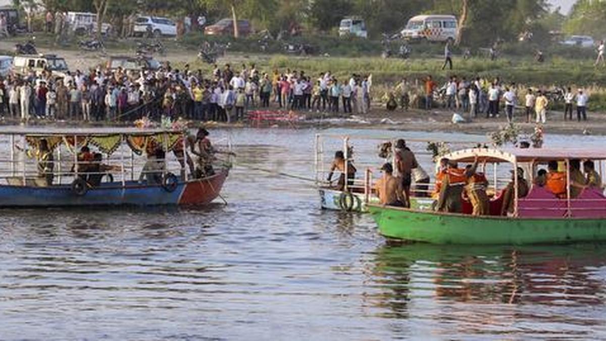 Mathura boat tragedy: Capsized vessel retrieved; five tourists still missing