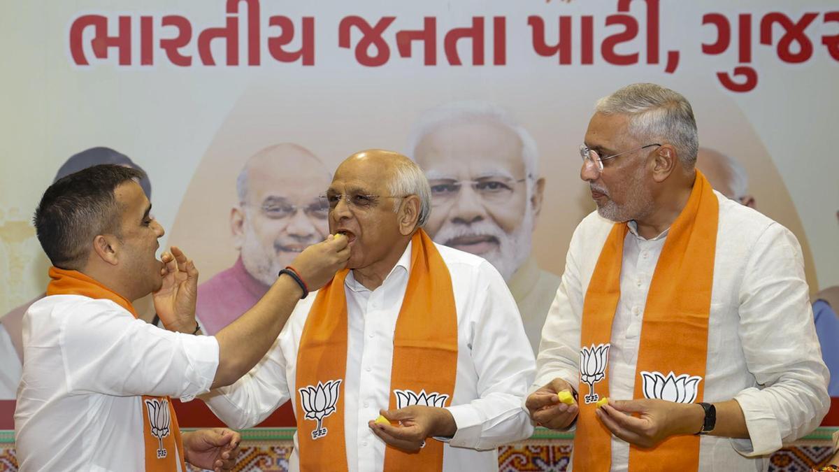 Gujarat backs development model, says CM Patel amid BJP sweep in local body polls