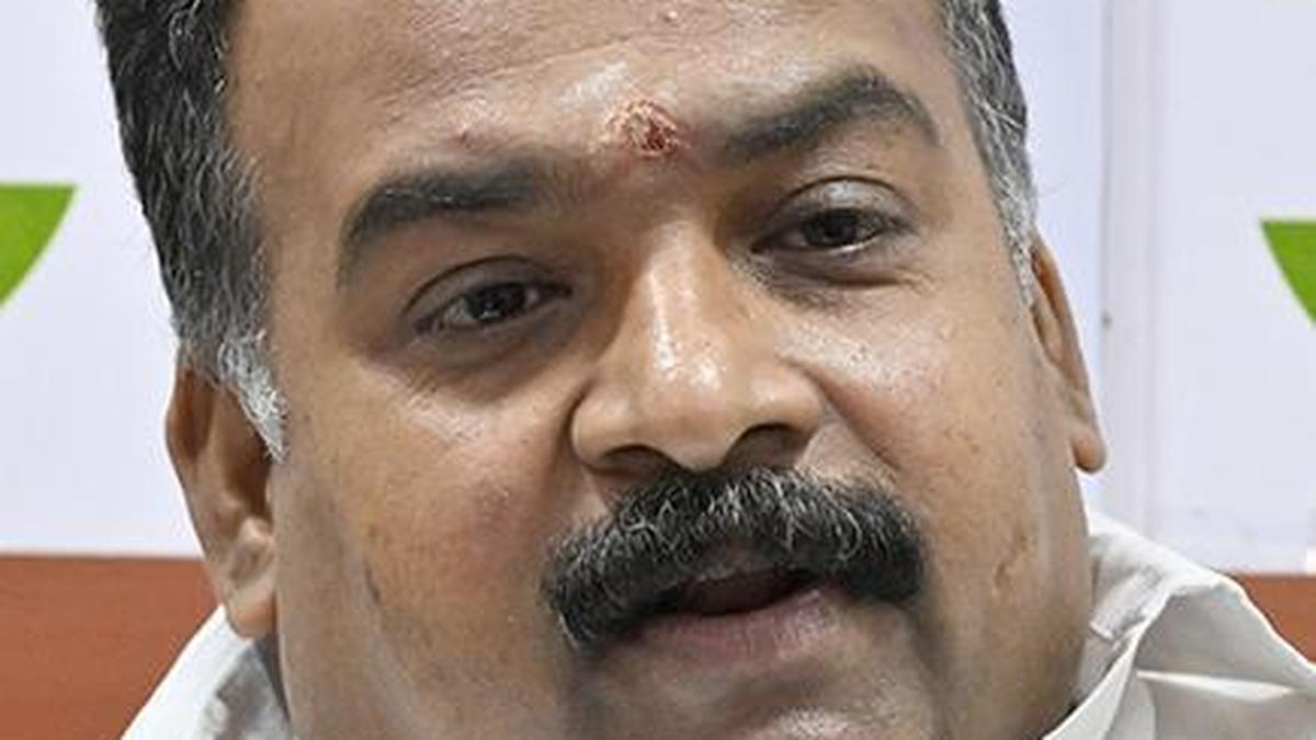 Should Congress stand with ‘those rejected by people’, asks MP Manickam Tagore