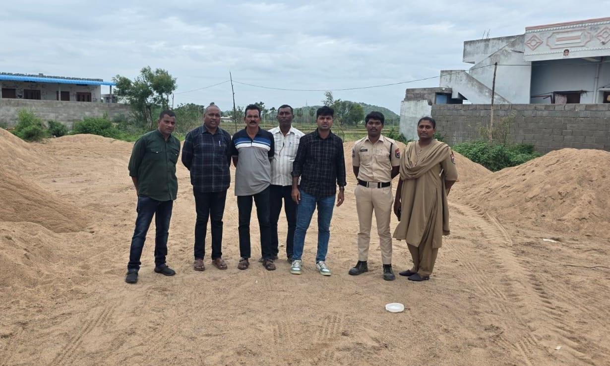 115 Tractor-Loads Of Illegal Sand Seized