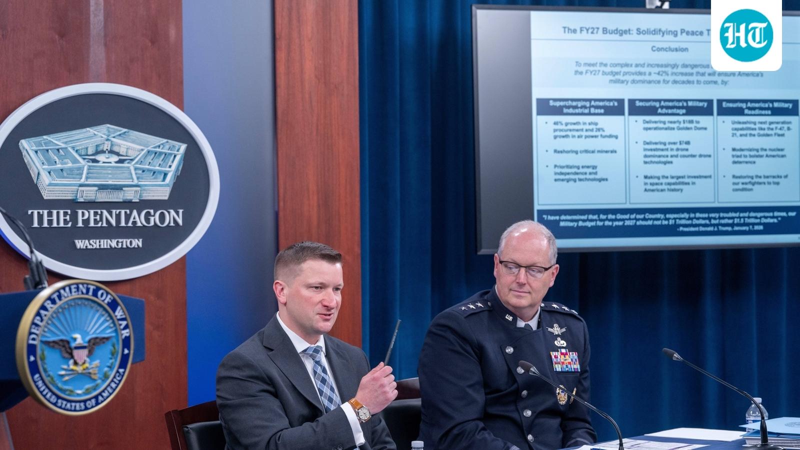 Trump requests $1.5 trillion for defence budget: Ships, B-21 bomber and more