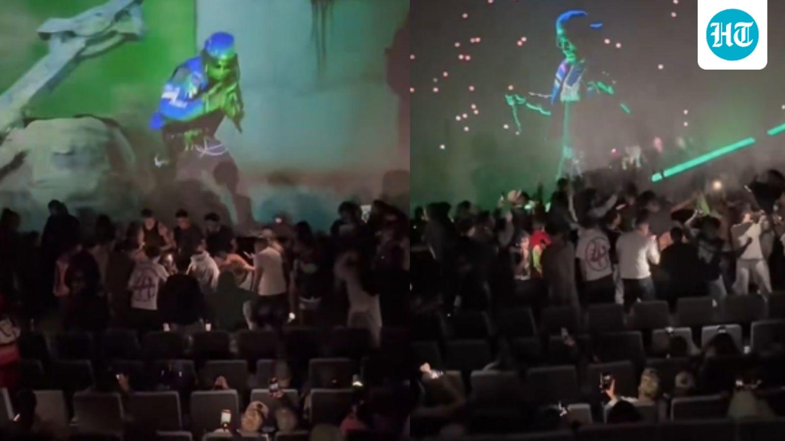 NBA YoungBoy documentary screening turns into ‘concert’ as fans sing and dance in theatre | Watch video