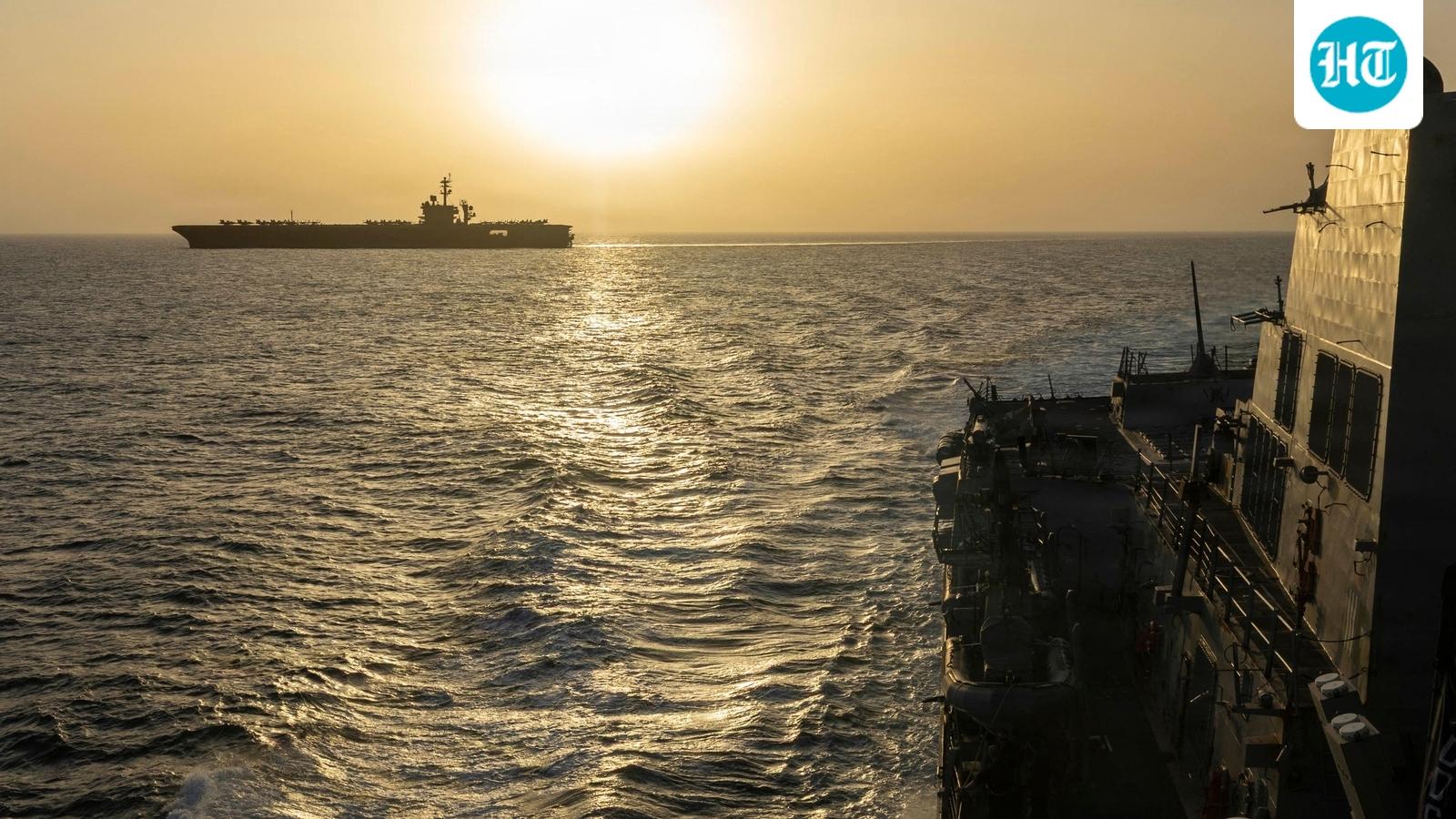 An Iranian Ship Tried to Slip the Blockade. A U.S. Destroyer Chased It Down.