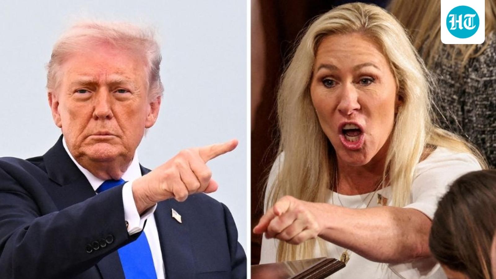 Marjorie Taylor Greene rips POTUS for ‘cruel’ Candace Owens post, ‘Trump hates women he can’t control…’
