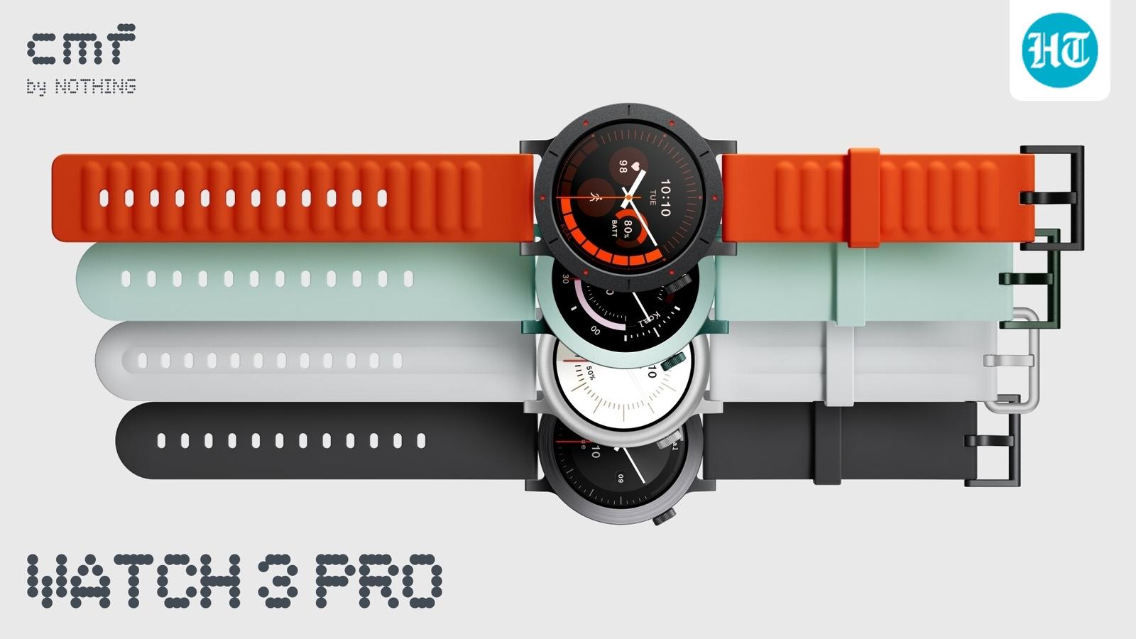 CMF Watch 3 Pro launched in India with GPS, ChatGPT support and 13-day battery life