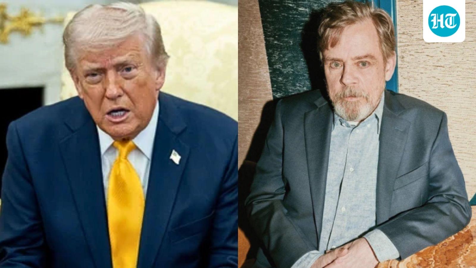 Star Wars legend Mark Hamill apologizes after outrage over AI image appearing to show Trump dead