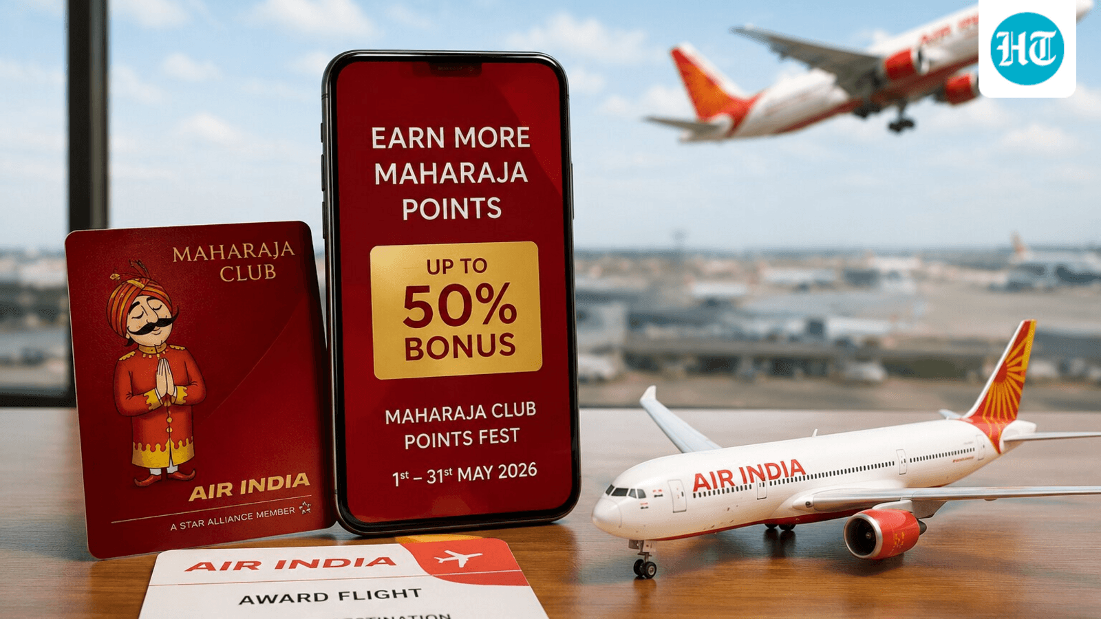 Maharaja Club Points Fest: Earn up to 50% bonus Maharaja Points – Can it sponsor your summer vacation flights?