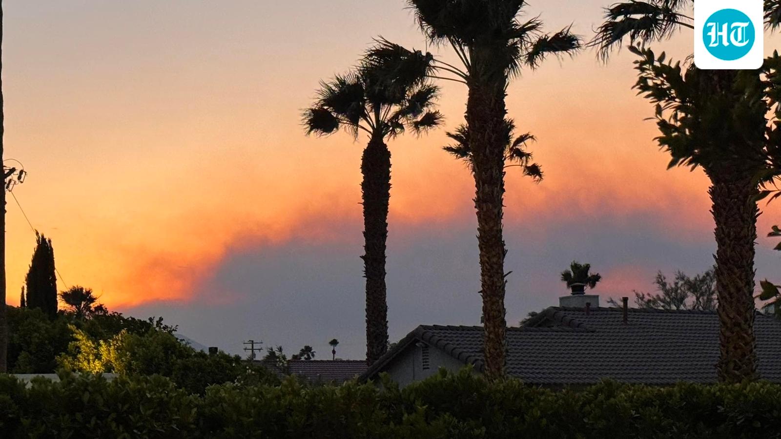 Palm Springs fire? Smoke from Shore Fire causes fear among residents; fire department issues clarification