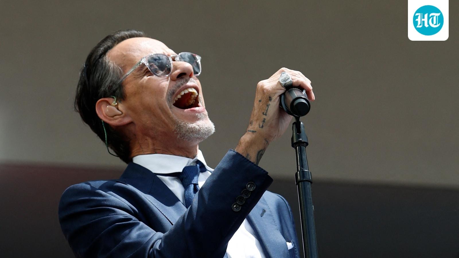 Marc Anthony's performance at Obama Presidential Center opening turns heads; watch