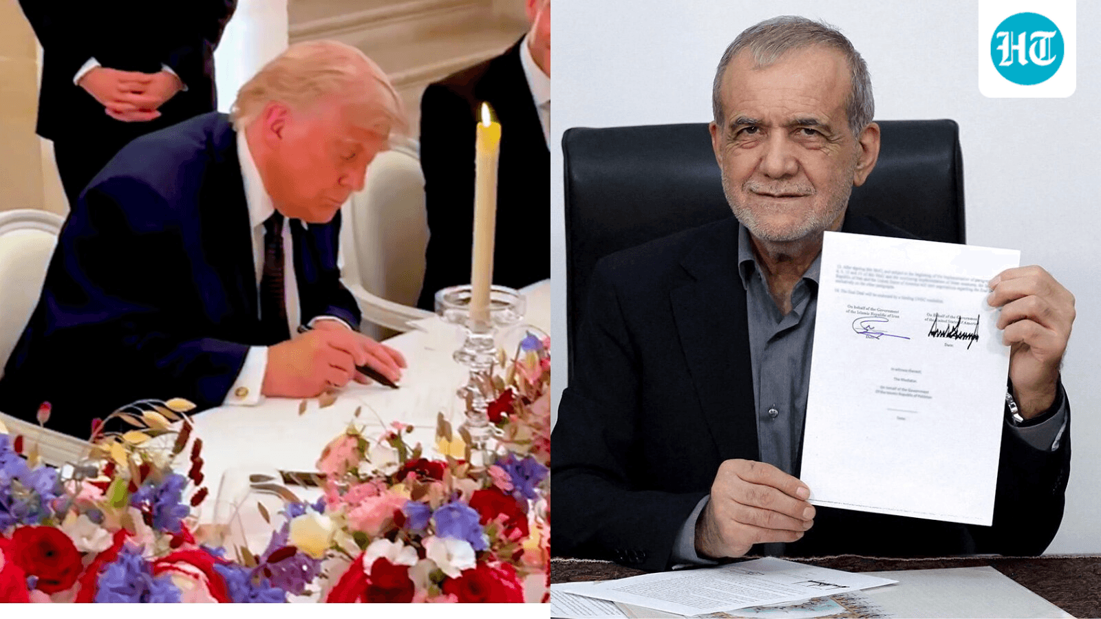 Full text of US-Iran peace deal signed by Trump, Iranian President Pezeshkian