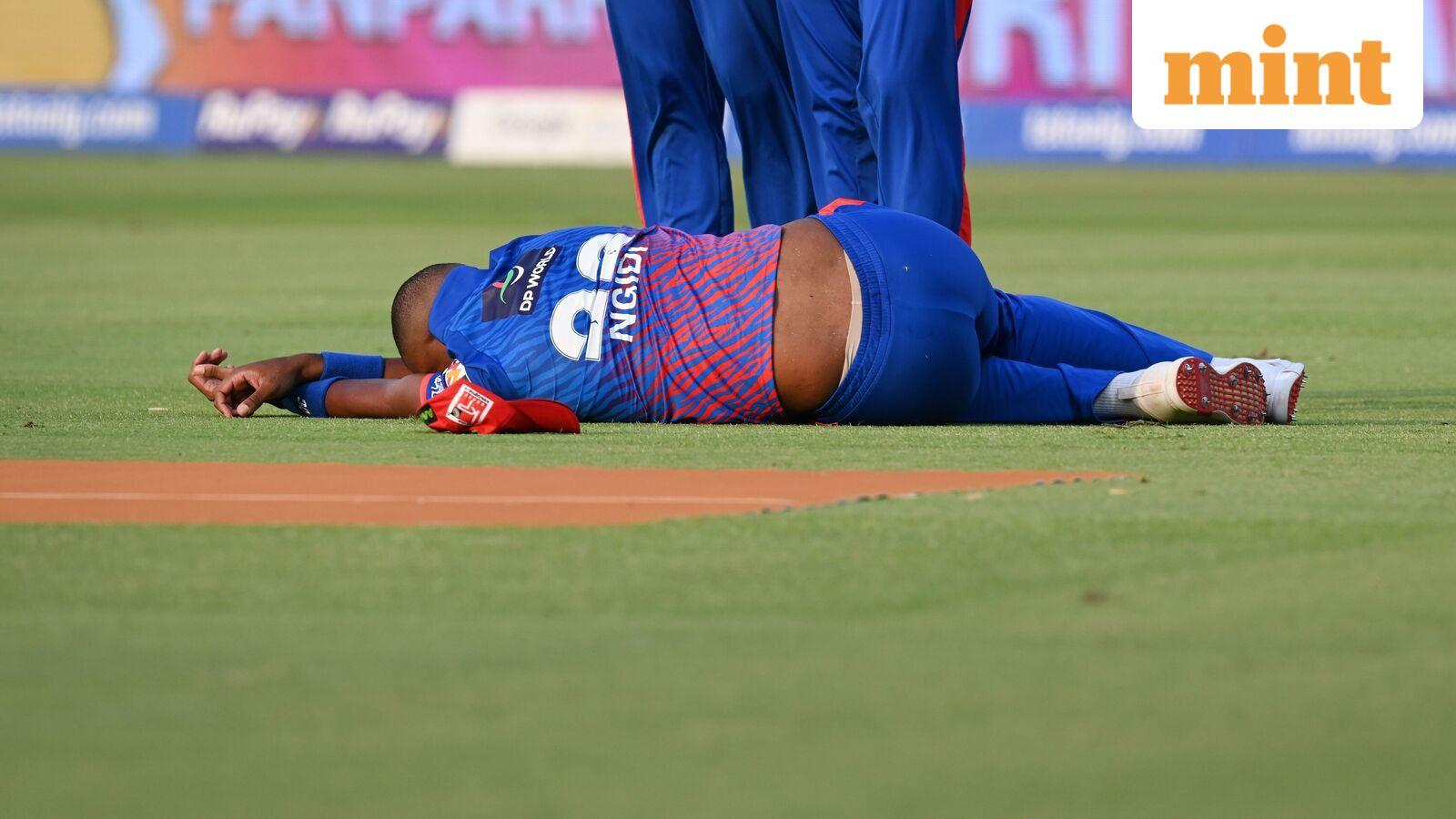 Lungi Ngidi injury update: Delhi Capitals pacer ‘stable & due to be discharged shortly’ after horrific head injury