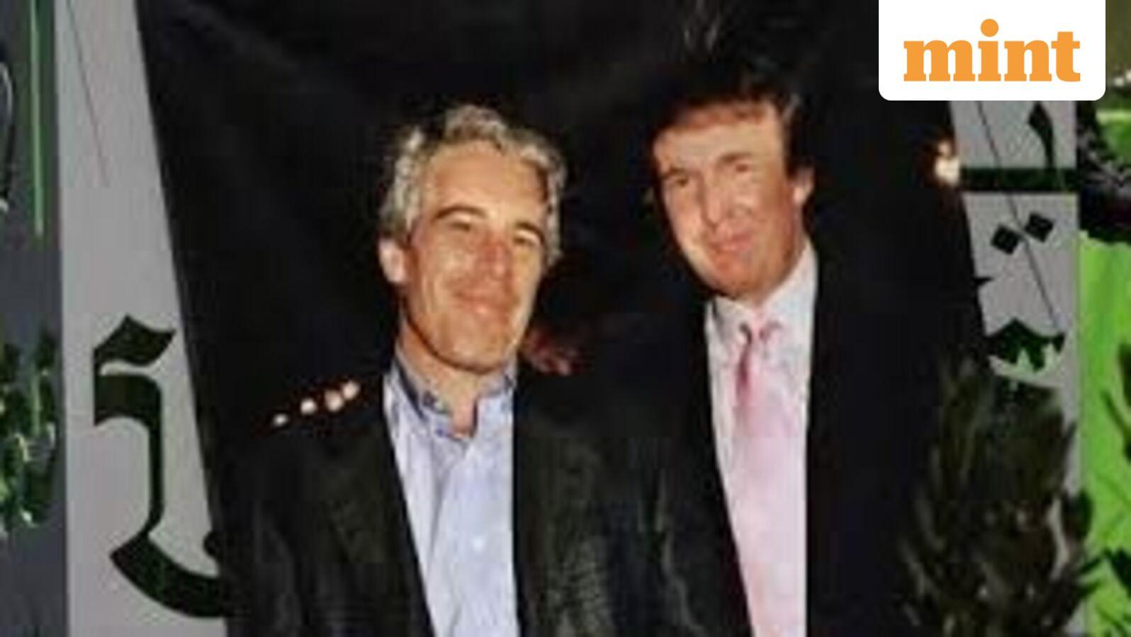 ‘End the cover-up’: Trump and Epstein videos projected on Washington hotel building ahead of White House press dinner