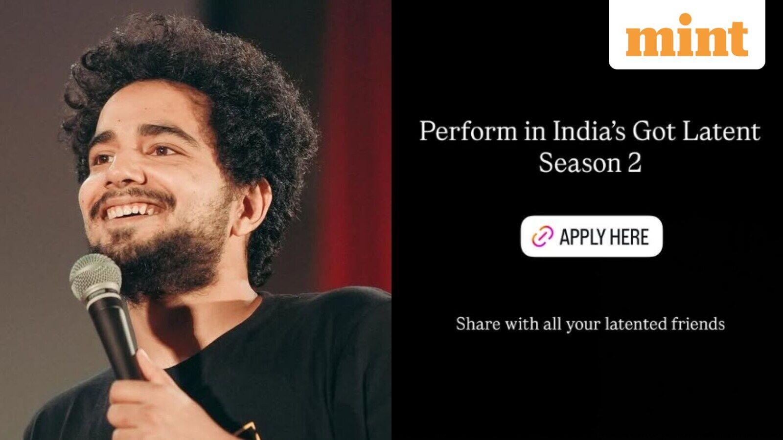 India’s Got Latent Returns: Samay Raina opens season 2 auditions following 2025 controversy