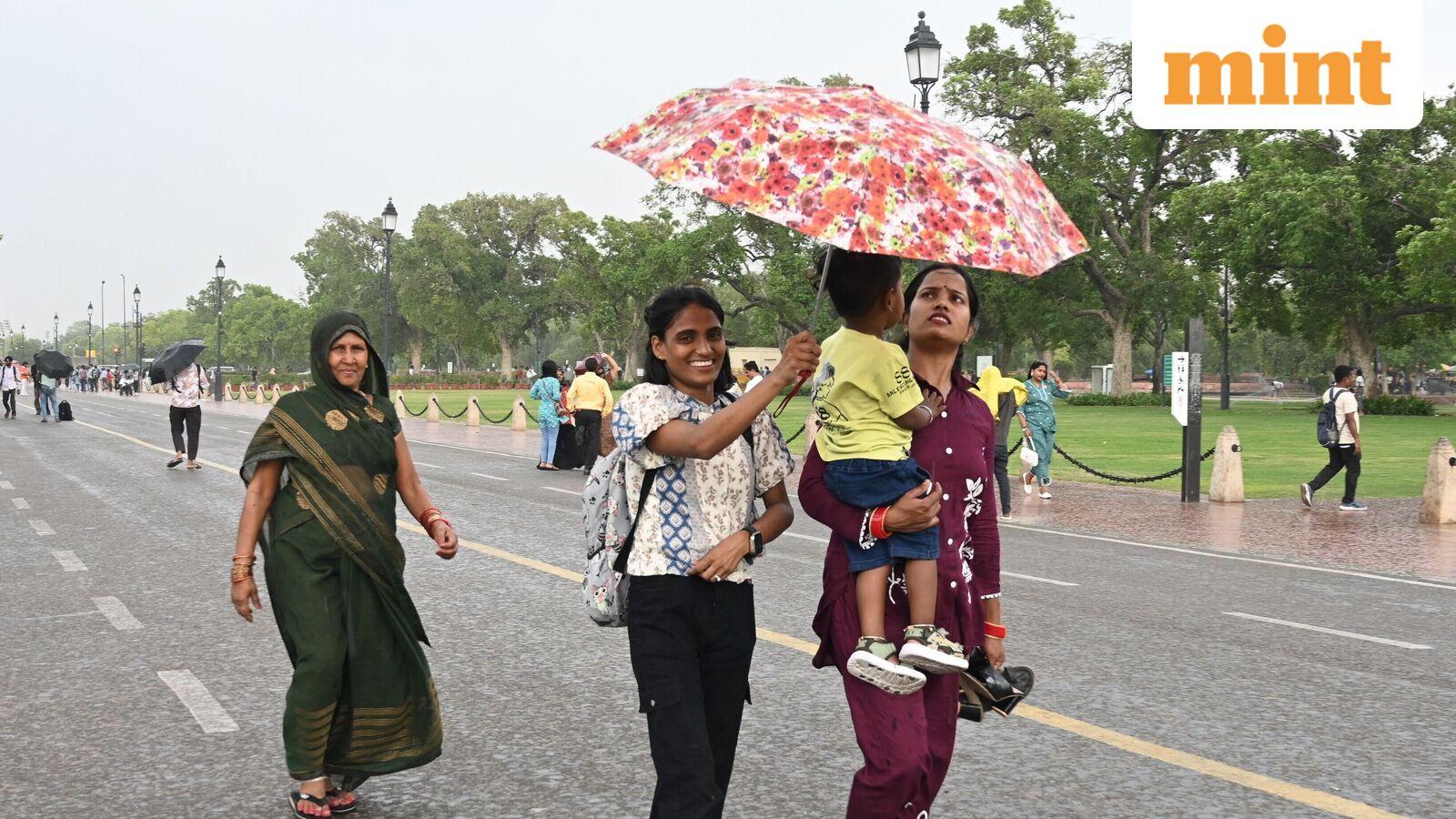 Delhi, Uttar Pradesh to get rains today; IMD says heatwave easing in north India | See full forecast