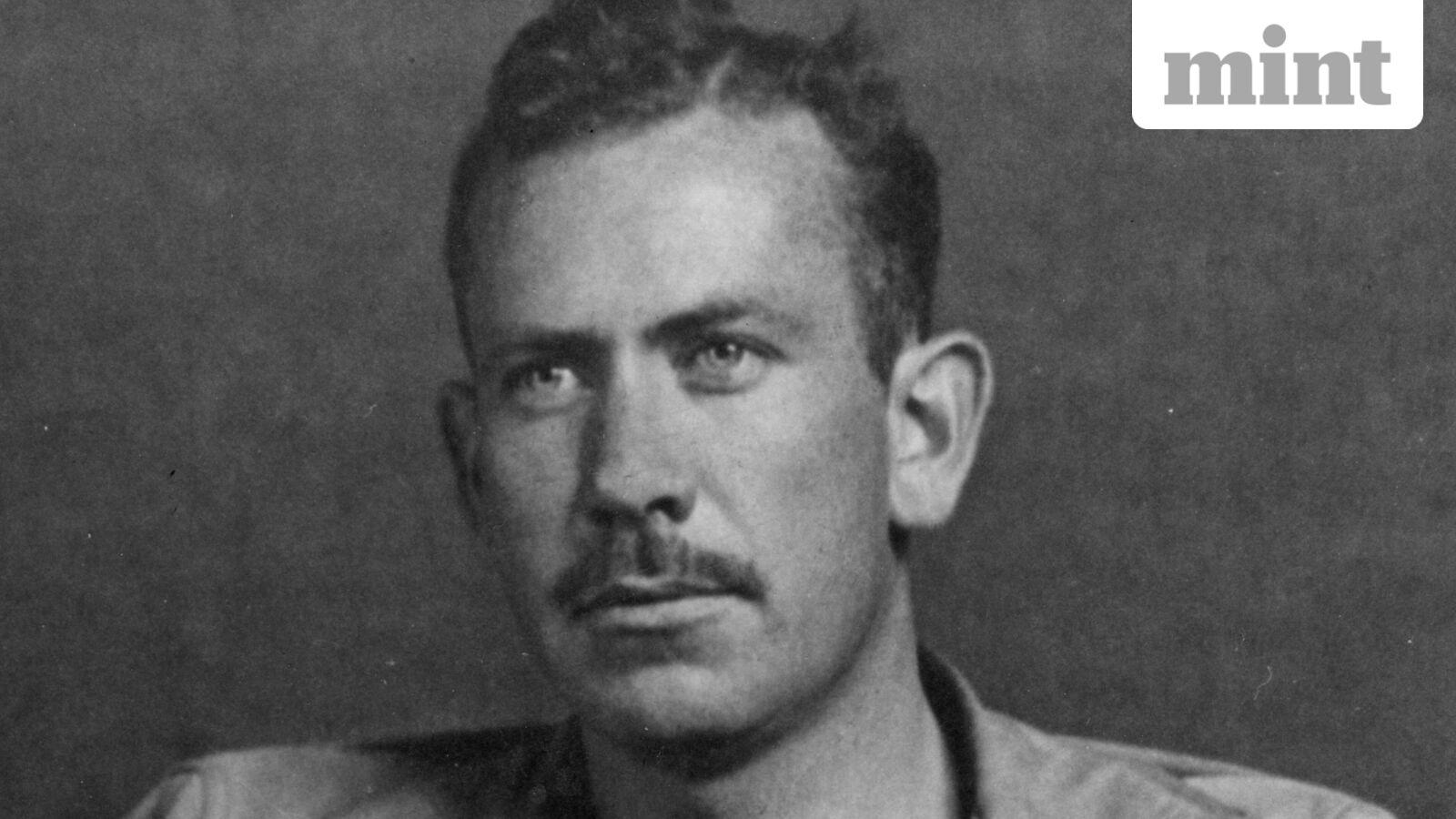 Quote of the day by John Steinbeck: 'It's so much darker when a light goes out than…'