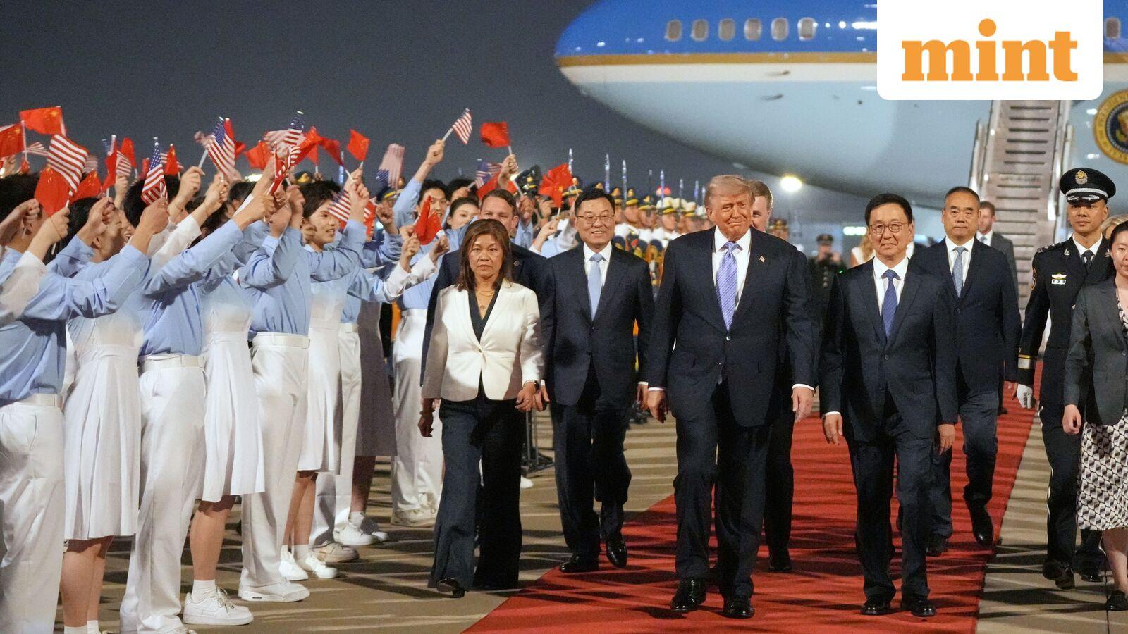 Donald Trump China Visit LIVE: In meet with Xi, Trump aims to secure economic wins, maintain trade truce, talk Iran war