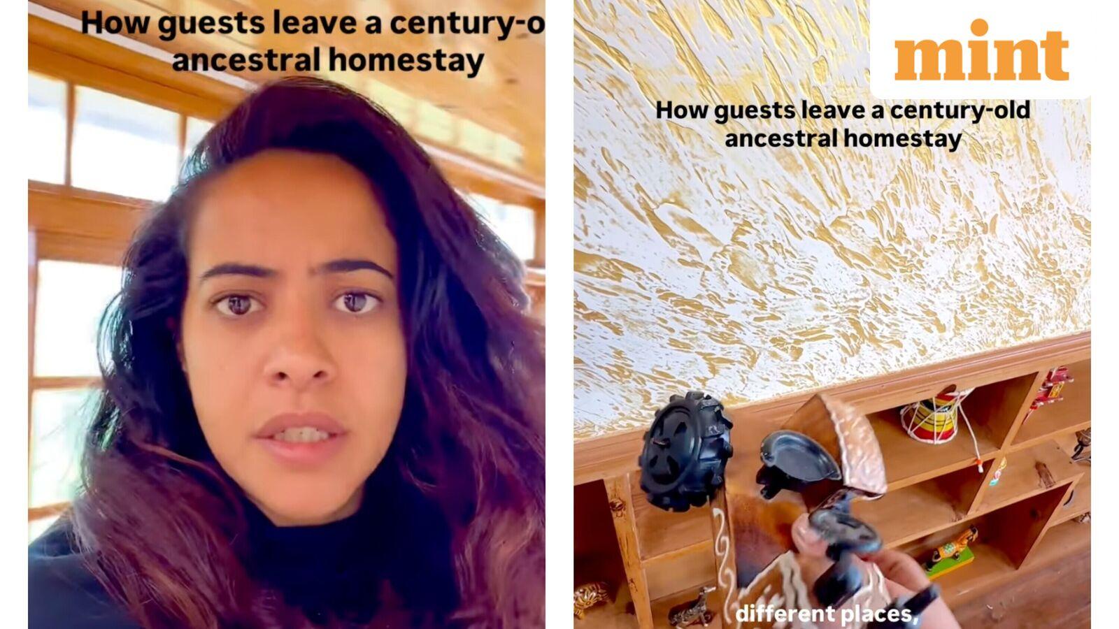 ‘They treat it like just another hotel room’: Himachal homestay owner shares video of alleged guest damage