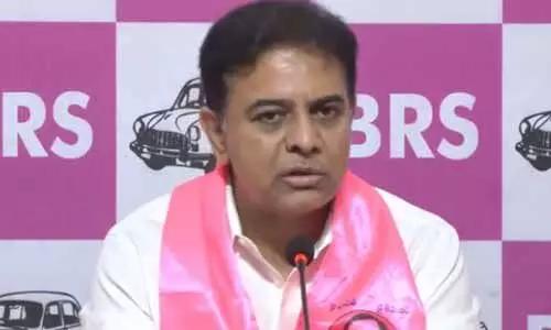కాంగ్రెస్ కు భూదోపిడీపై పెట్టే శ్రద్ధ రైతులపై లేదు: కెటిఆర్